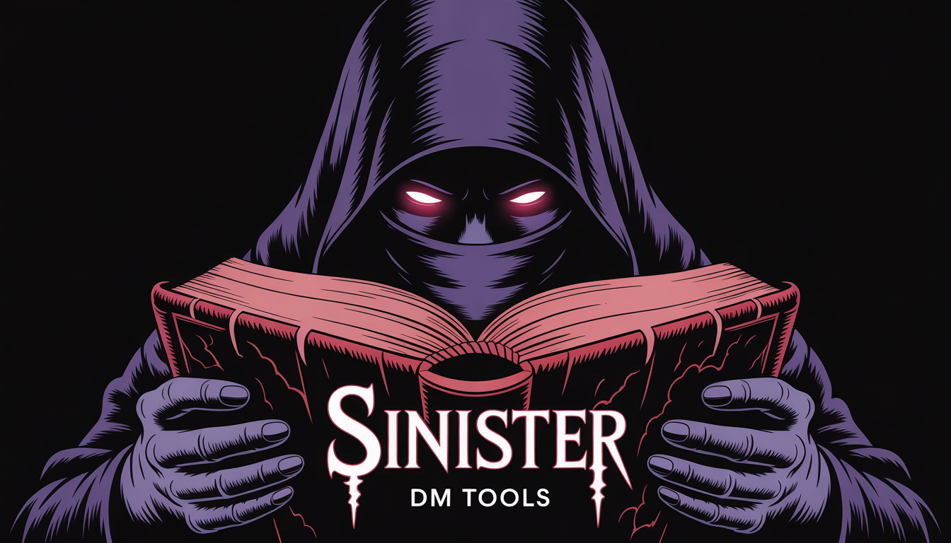 Sinister DM Tools project artwork